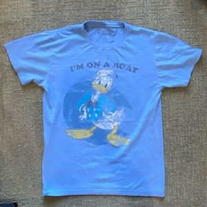 “I’m on a Boat” Donald Duck Tshirt